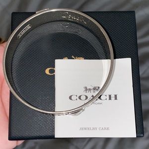 Sterling Silver Coach Bracelet